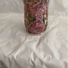 7 Inch Decoupage Vase 745