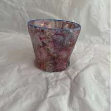 4 Inch Glass Holder/Candy Dish/Vase 742