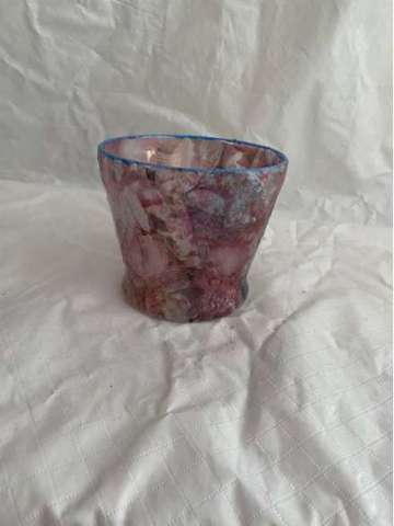 4 Inch Glass Holder/Candy Dish/Vase 742