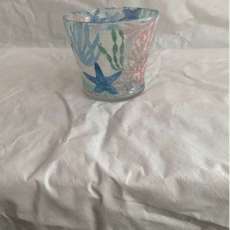 4 Inch Glass Holder/Candy Dish/Vase 738 Back of 739