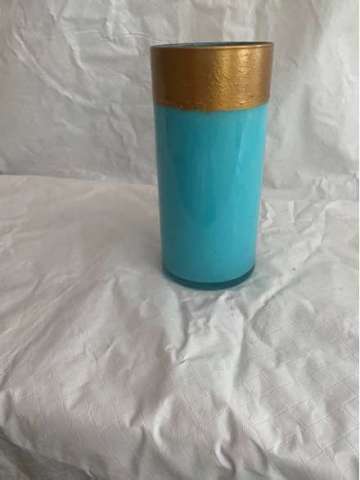 7 Inch Double Painted Vase 732