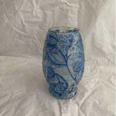 7 Inch Decoupage Vase 729