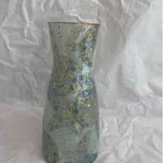 7 Inch Decoupage Vase 715 Back of 716