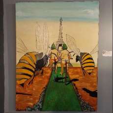 American Pear Brothers in Paris Being Chased Out by Europeans