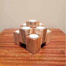 Votive Candle Display