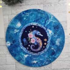 "Seahorse Lazy Susan"