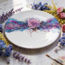 "Rose Lazy Susan"
