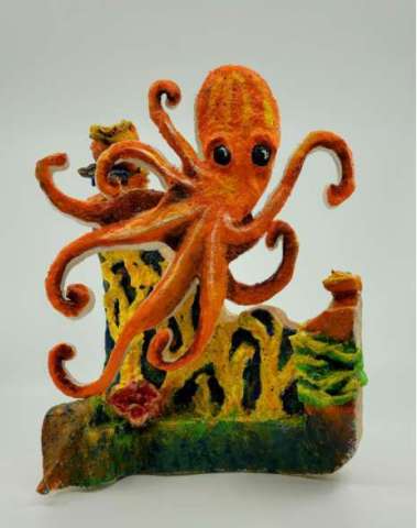 My Friendly Octopus-Statue