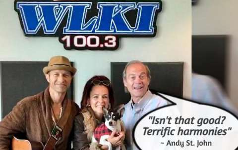 WLKI 100.3 FM Radio With Andy Saint John