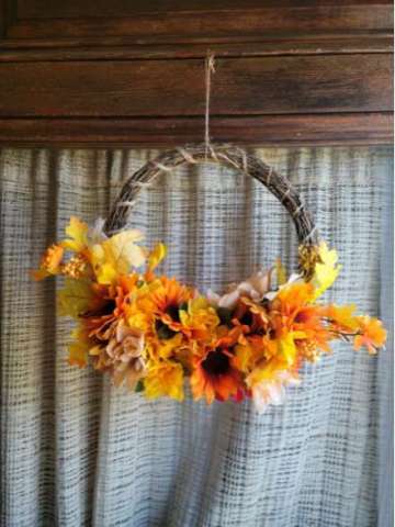 Autumn Grapevine Wreath