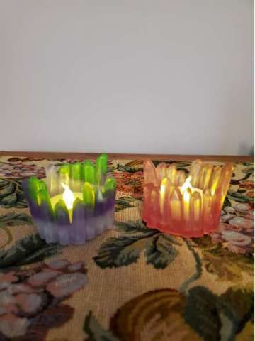 Crystal Candle Holders