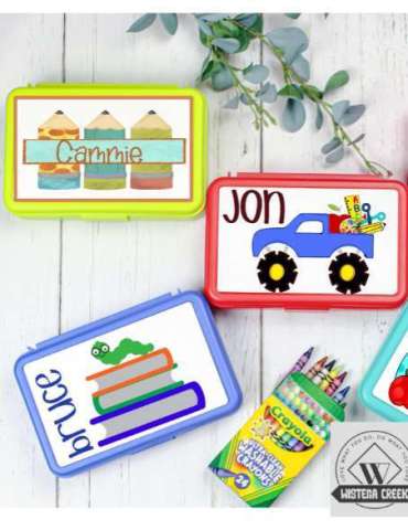 Back to School Pencil Boxes