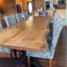 Live Edge Wood Dining Table