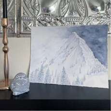 Mixed Media Stevens Pass Painting/Drawing