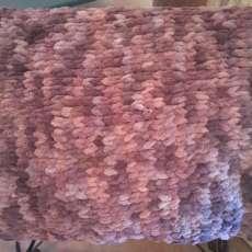 Loop Yarn Large Blanket 54x54
