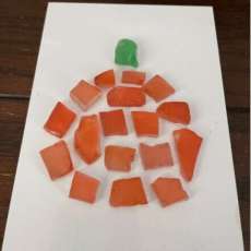 Sea Glass Pumpkin
