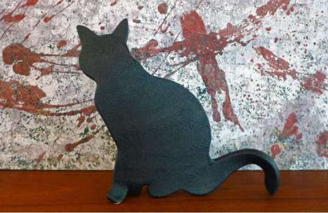 Sitting Cat Shadow (Animal Guardian Series)