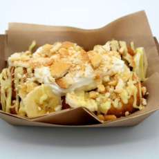 Banana Pudding Mini Donuts