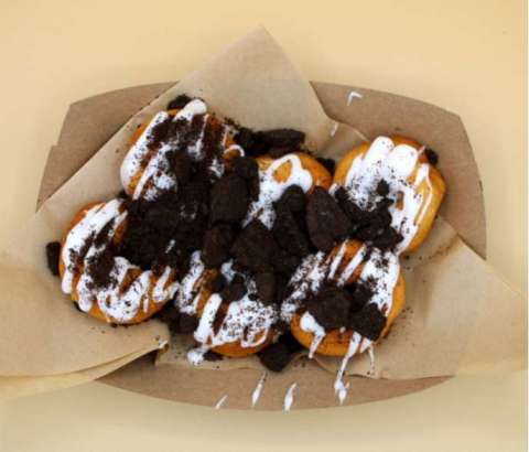 Cookies N' Cream Mini Donuts