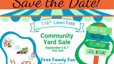 Lawn Fete Community Yard Sale