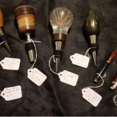 Pens and Bottle Toppers