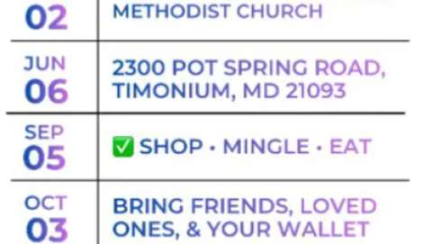 Market of Crafts Galore! - May