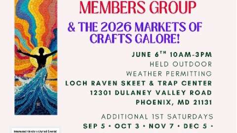 June 6th Market of Crafts Galore!