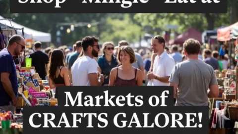 Sept 5th - Market of Crafts Galore!