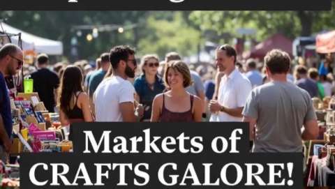 June 6th (Location Tbd) Market at Crafts Galore!