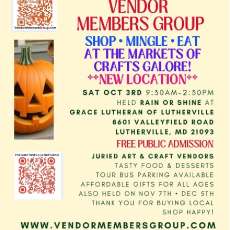 Oct 3rd, 2026 Market of Crafts Galore!