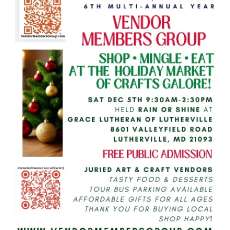 Dec 5th, 2026 Market of Crafts Galore!