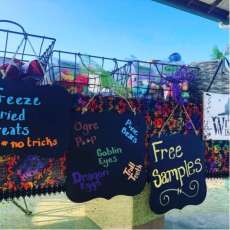 Setting Up on Gorgeous Day!