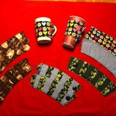 Cup Sleeves For Hot Or Cold Beverages