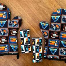 Special Ordered Oven Mitts