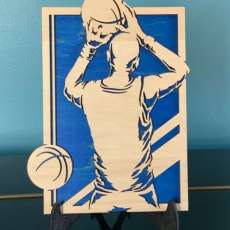 Basketball Plaque
