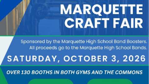Marquette Marching Band Craft Fair