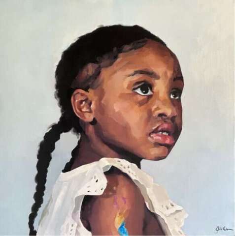 Gianna Floyd, Oil on Canvas, 36X36