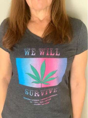 We Will Survive Advocacy Tee Shirt