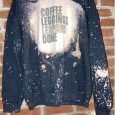 Coffee Leggings Leopard Done