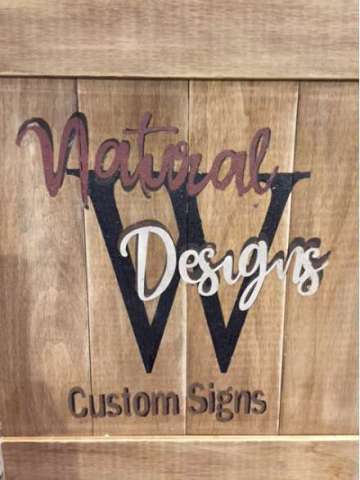 Natural Designs Custom Signs