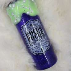 Hocus Pocus Epoxy Tumbler
