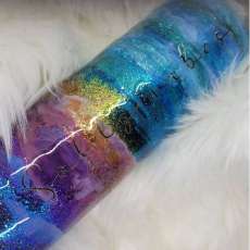 Salty Vibes Glitter Epoxy Tumbler