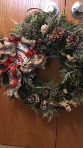 Red Truck Wreath