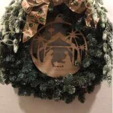 Nativity Wreath