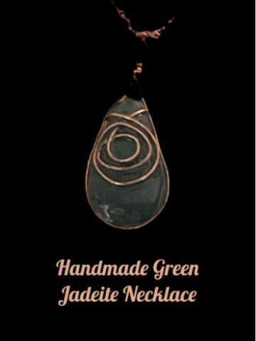 Handmade Green Jadeite Necklace