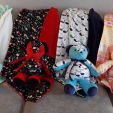 Teddy Bears and Blankets