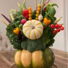 Vegetable Floral Creations