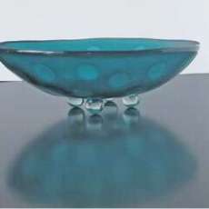 Blue Dot Bowl