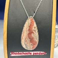 Rhodochrosite Pendant