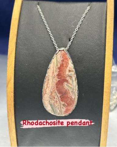 Rhodochrosite Pendant
